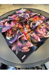 ARMİNE-%100 İPEK EŞARP SİYAH