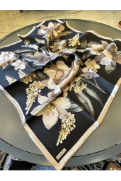 ARMİNE-%100 İPEK EŞARP SİYAH