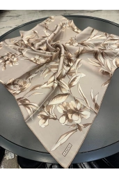 ARMİNE-%100 İPEK EŞARP VİZON