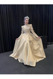 FERİHA SARIOĞLU-BELGİN ABİYE BEJ