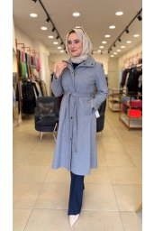 KİBRİT-BAYAN KABAN GRİ