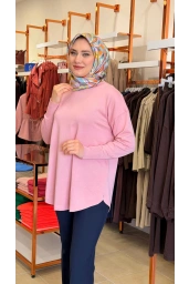MAGAZİN-İNCE ÖRME TRİKO PEMBE
