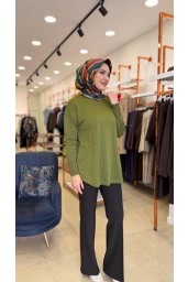 MAGAZİN-İNCE ÖRME TRİKO YEŞİL
