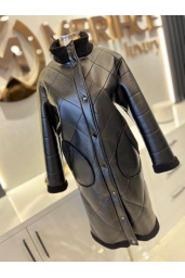 MATEKS-CEPLİ DERİ KABAN SİYAH