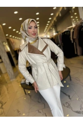 MATEKS-SÜET CEKET BEJ