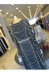 MAXWELA-PELERİNLİ İTHAL ABİYE SİYAH