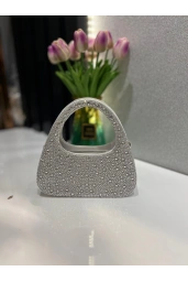 MERİHCE-ABİYE ÇANTA GÜMÜŞ