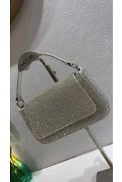 MERİHCE-TAŞLI ÇANTA GÜMÜŞ