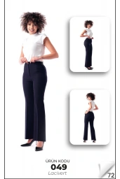 MODİVA-DÜZ PAÇA PANTOLON LACİVERT