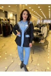 MY312-DANTELLİ AKSESUARLI TAKIM SİYAH