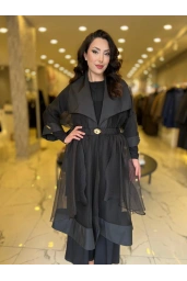 MY312-KOLLARI DÜĞMELİ TULUM TAKIM SİYAH