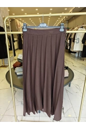 MY312-NERVÜRLÜ ETEK KAHVE