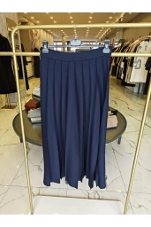 MY312-NERVÜRLÜ ETEK LACİVERT