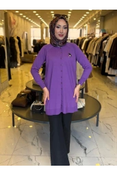 NİLİWİ-MİDİ BOY BALON HIRKA MOR