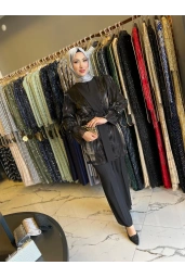 PERİ-ORGANİZE CEKETLİ TAKIM SİYAH