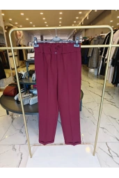 SENTEZ-BELİ LASTİKLİ DOUBLE PAÇA BORDO