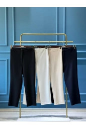 SENTEZ-DÜZ PAÇA PANTOLON LACİVERT