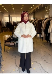 SOLİS-ANGORA İNCİLİ KABAN BEYAZ