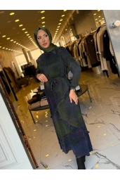 SOLİS-KUPRA ELBİSE MOR