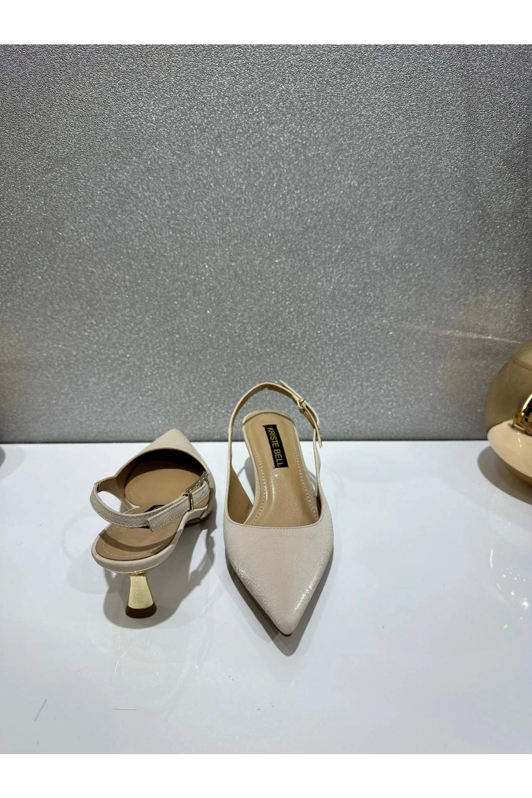 KRISTE-BELL-BAYAN STİLETTO BEJ