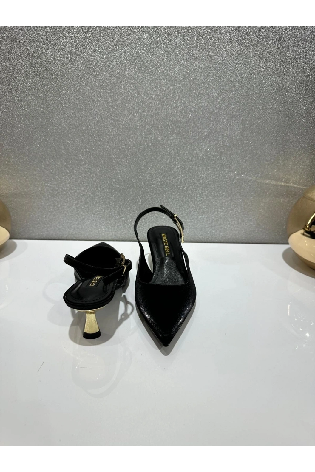 KRISTE-BELL-BAYAN STİLETTO SİYAH