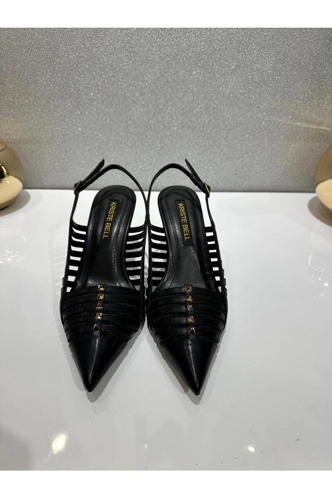 KRISTE-BELL-BAYAN STILETTO SİYAH