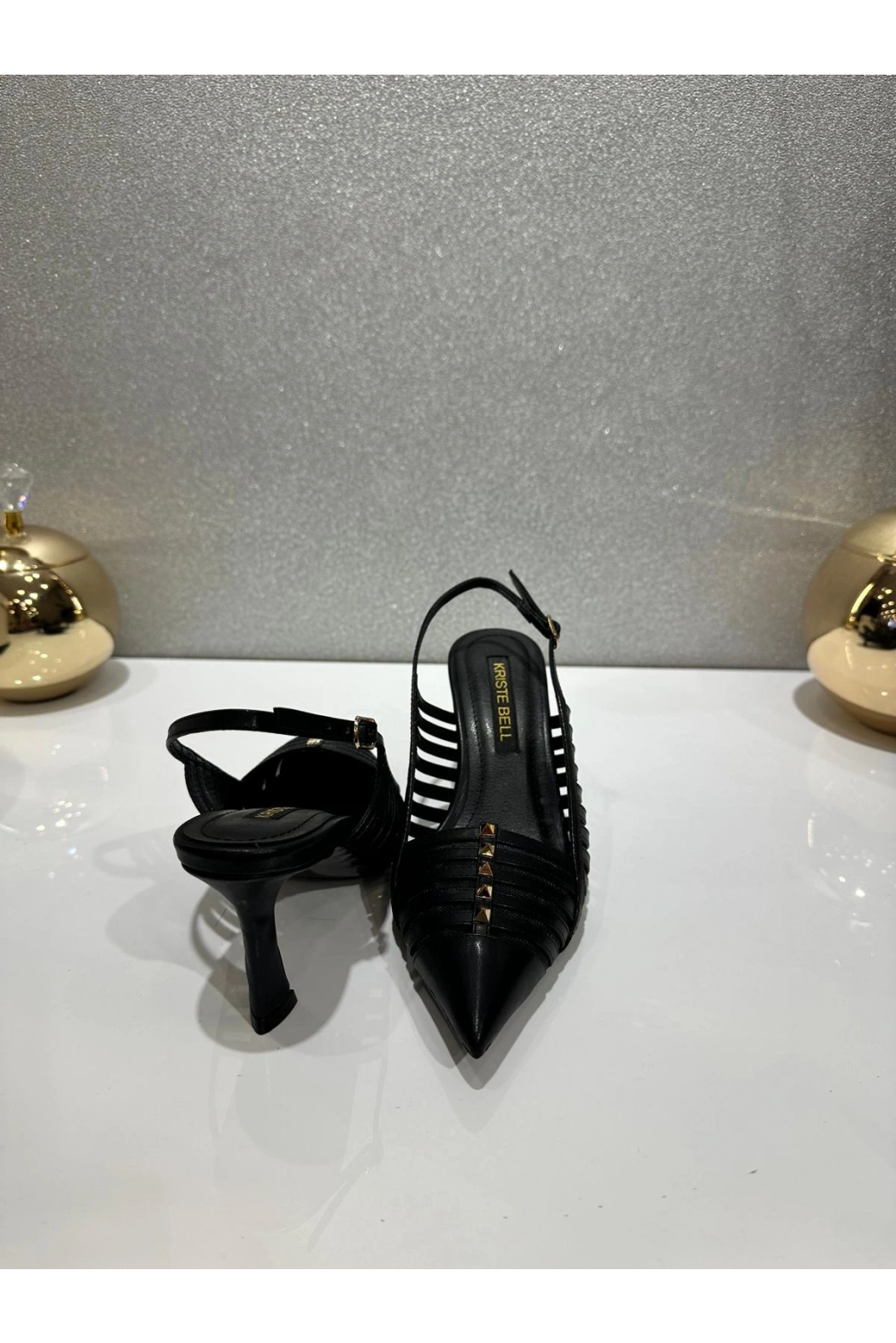 KRISTE-BELL-BAYAN STILETTO SİYAH