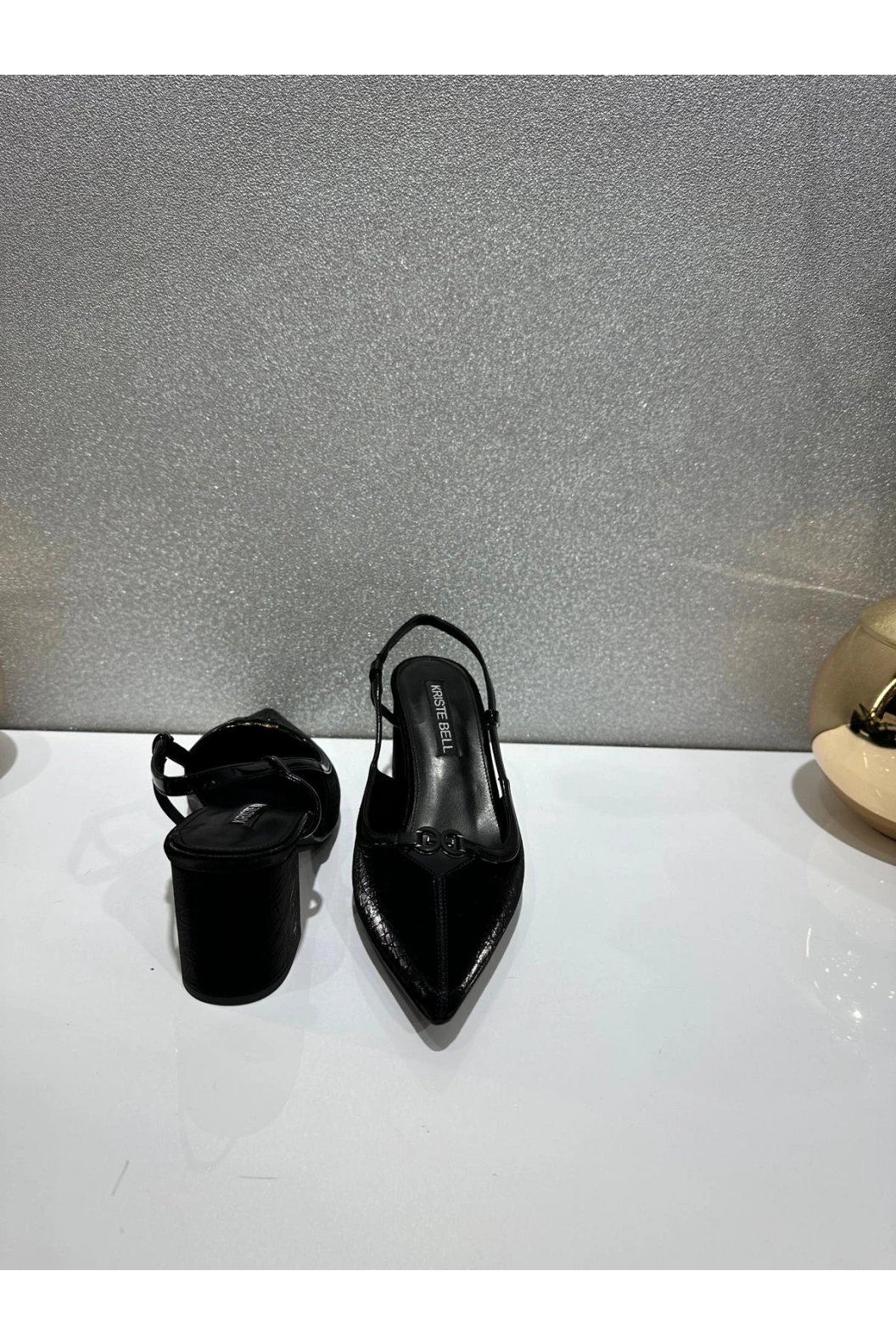 KRISTE-BELL-BAYAN STİLETTO SİYAH