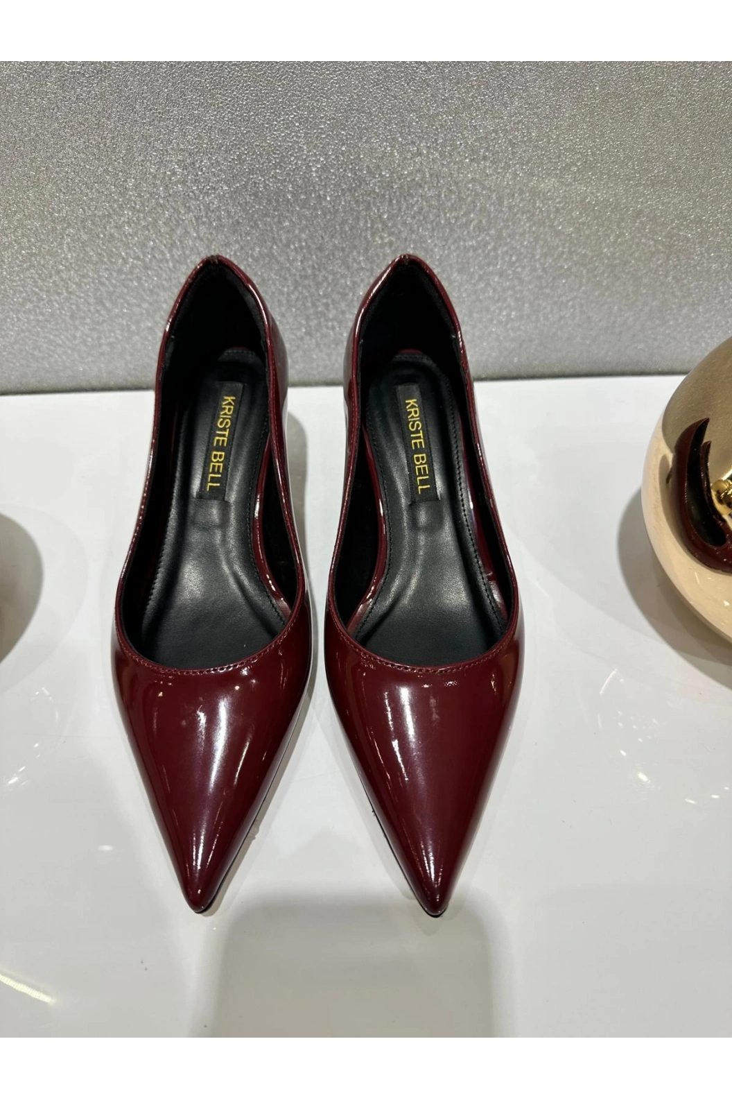 KRISTE-BELL-BAYAN STİLETTO BORDO