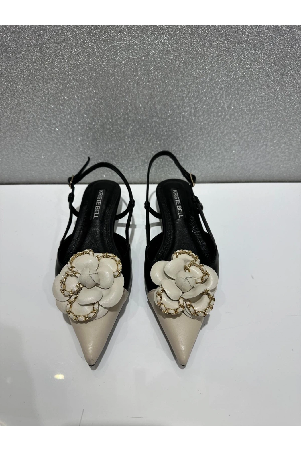 KRISTE-BELL-BAYAN STİLETTO EKRU