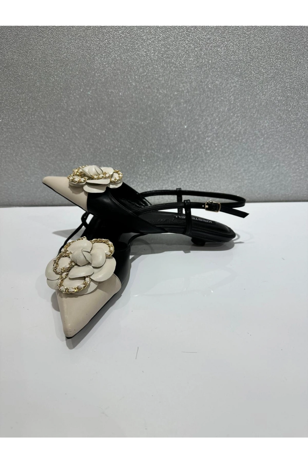 KRISTE-BELL-BAYAN STİLETTO EKRU