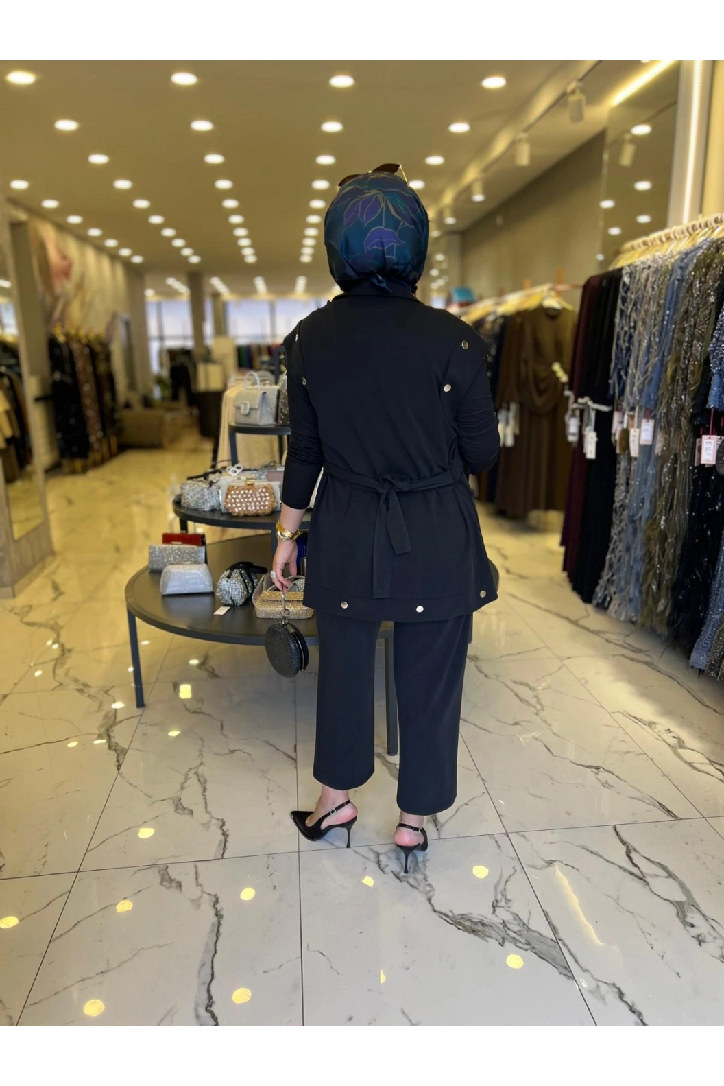 SOLİS-YELEKLİ TAKIM SİYAH