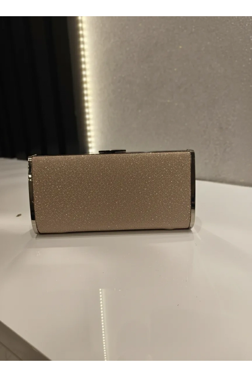 MERİHCE-DÜZ SİMLİ ÇANTA BAKIR