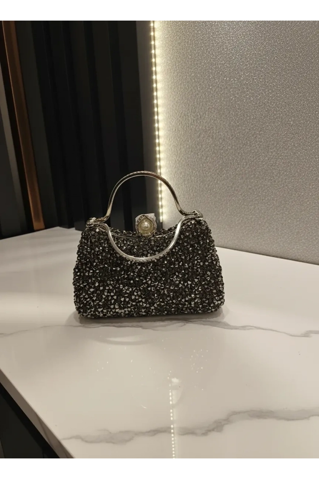 MERİHCE-SERPME ABİYE ÇANTA ANTRASİT