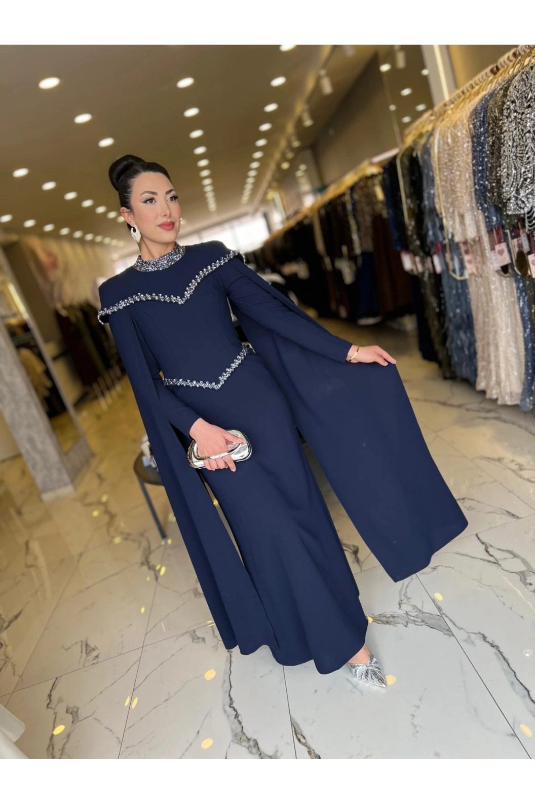 FERİHA SARIOĞLU-HİLAL ABİYE LACİVERT