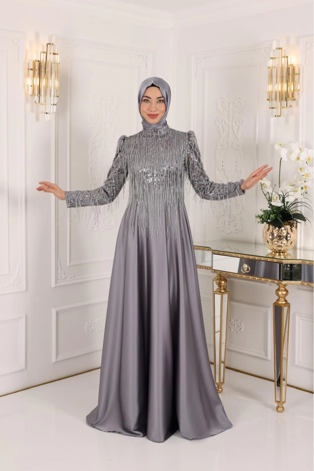 EMİNE GÜNGÖR-ECRİN ABİYE GRİ