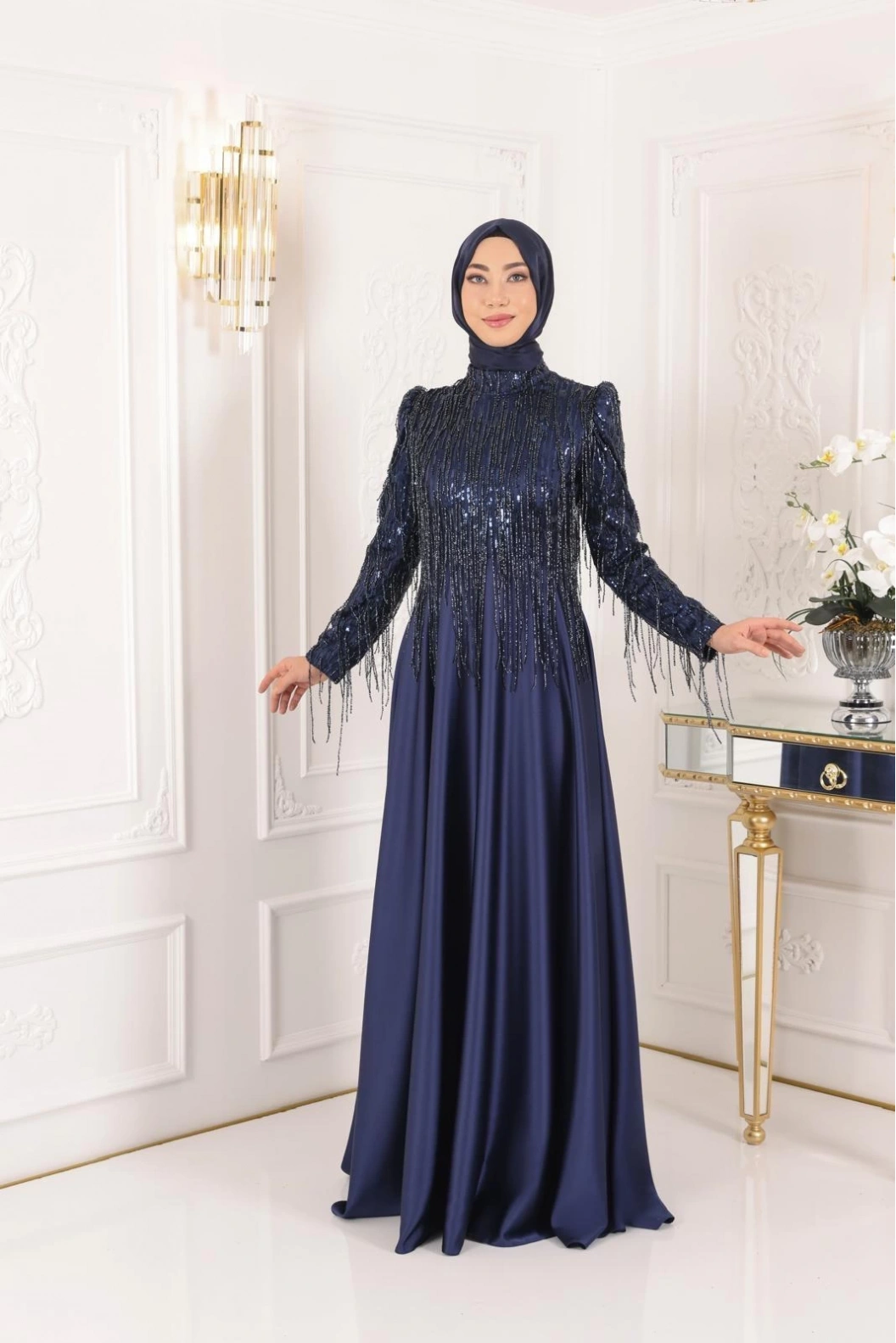 EMİNE GÜNGÖR-ECRİN ABİYE LACİVERT