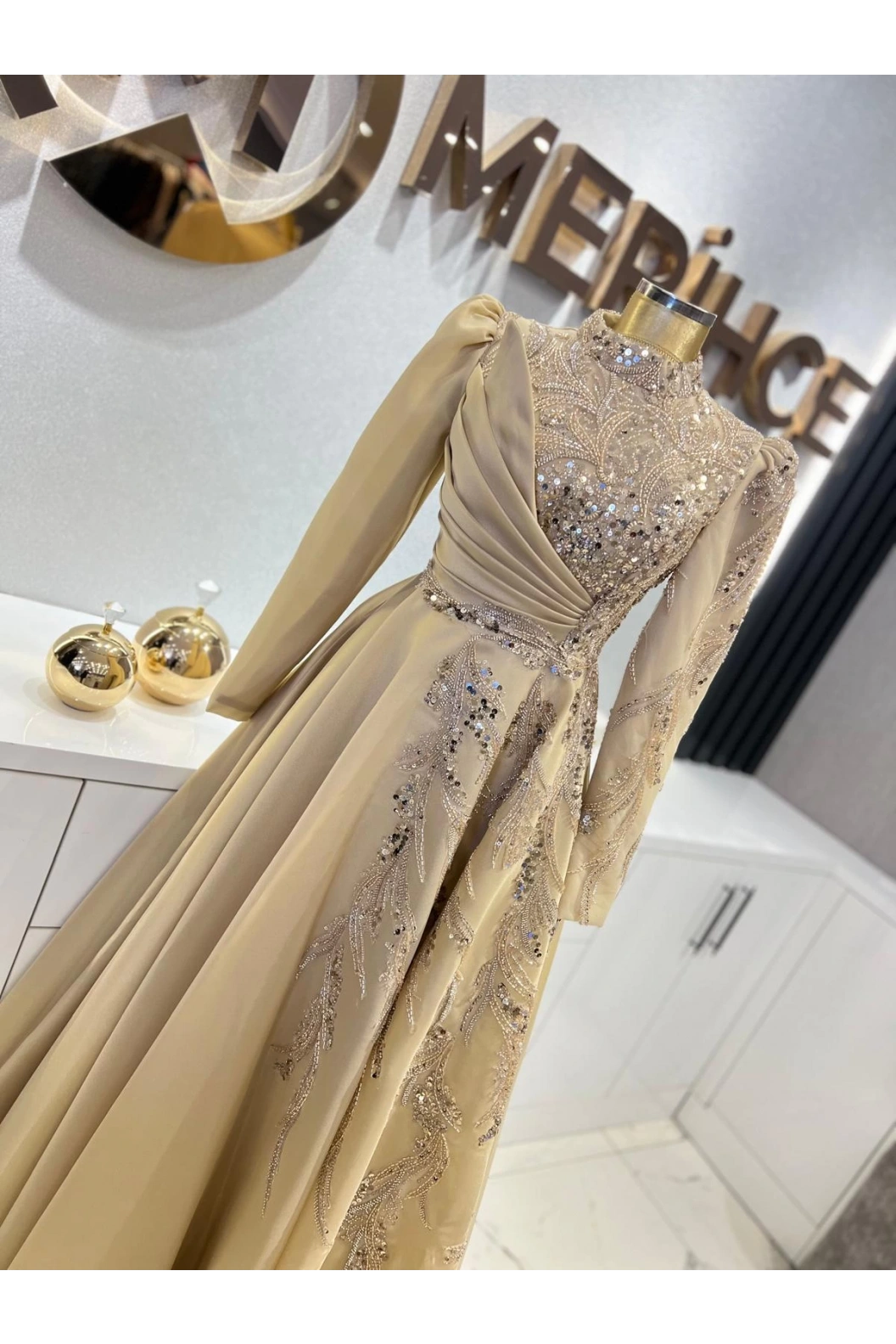 FERİHA SARIOĞLU-BELGİN ABİYE BEJ