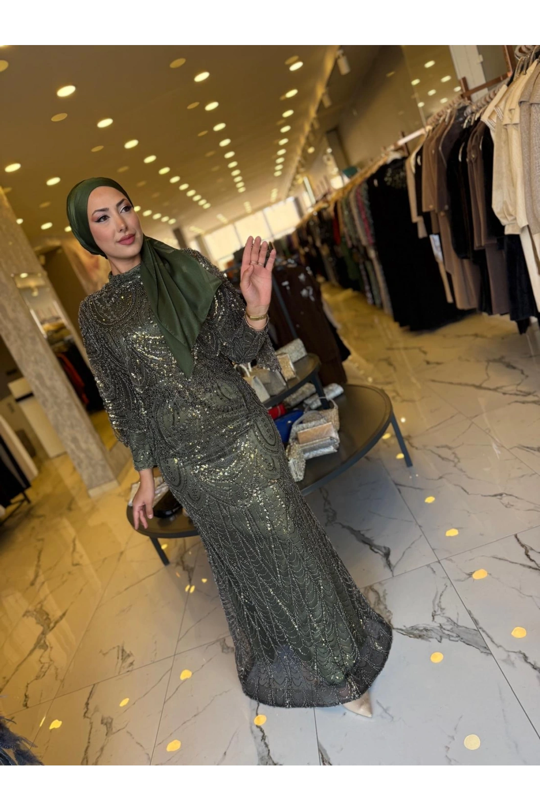 GAMZE ÖZKUL DİVA ABİYE HAKİ