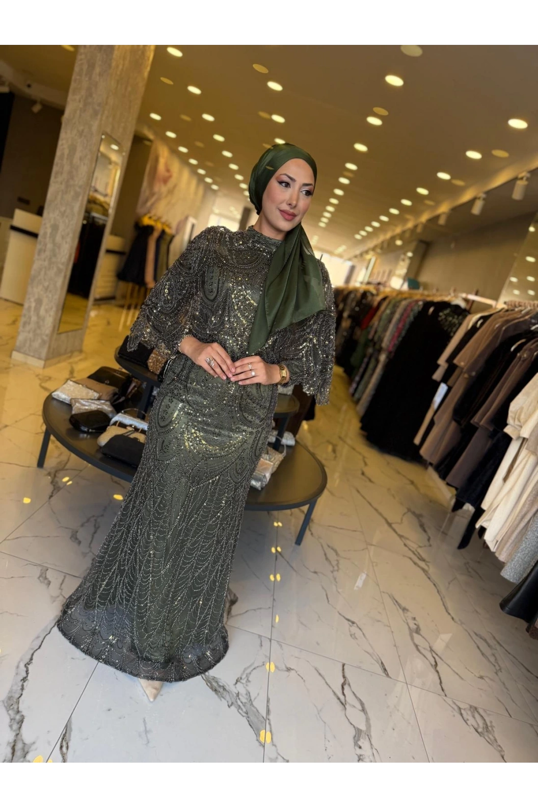 GAMZE ÖZKUL DİVA ABİYE HAKİ