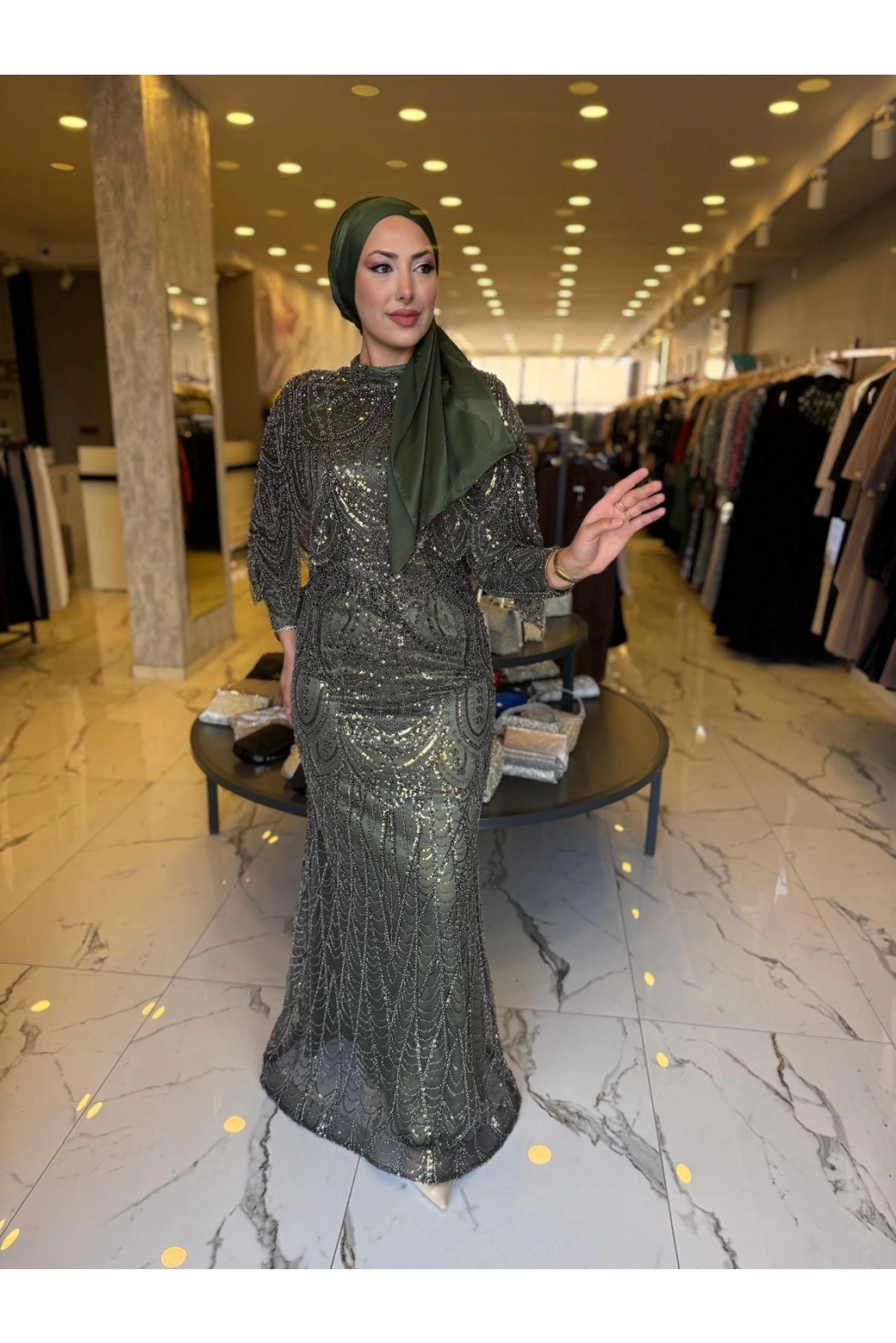 GAMZE ÖZKUL DİVA ABİYE HAKİ