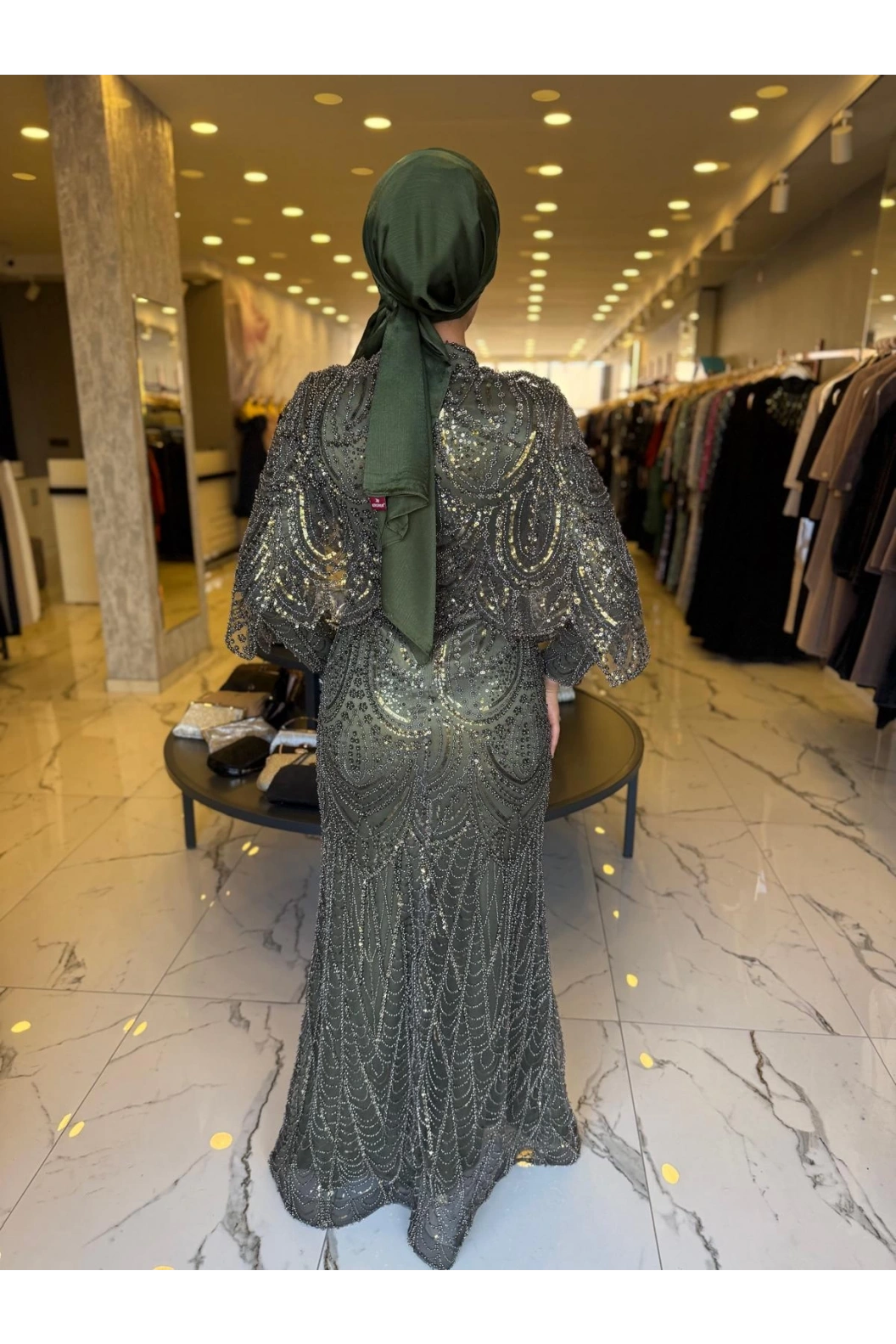 GAMZE ÖZKUL DİVA ABİYE HAKİ