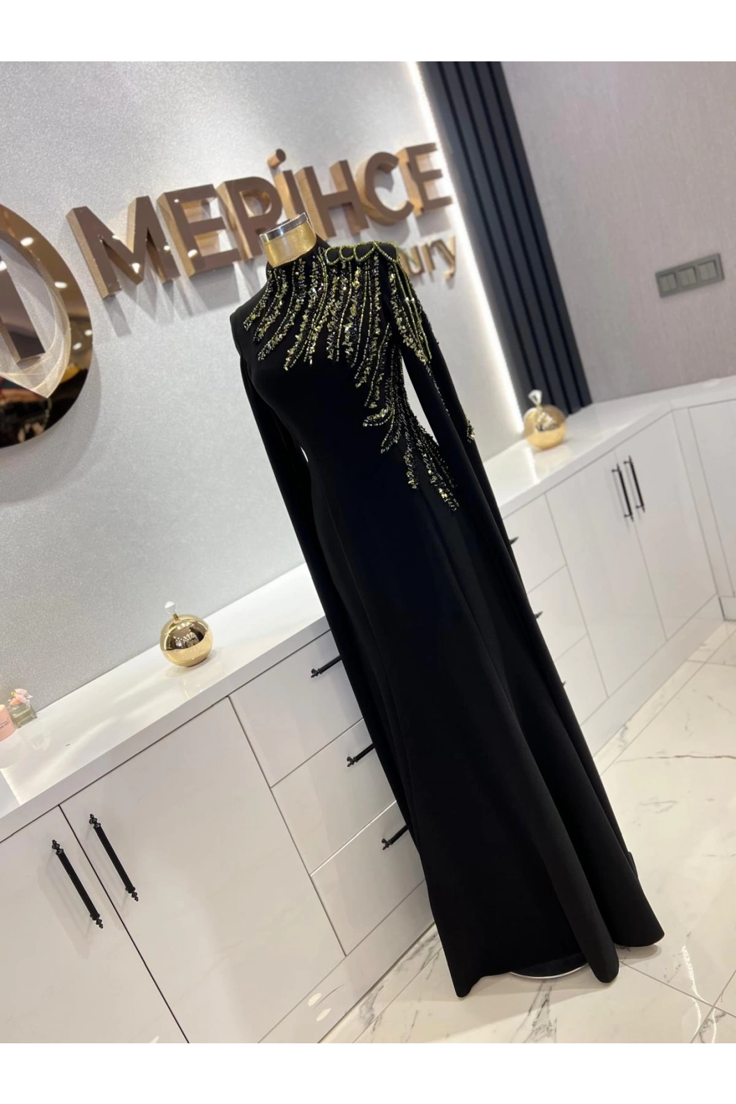 GAMZE ÖZKUL-SALKIM ABİYE YEŞİL