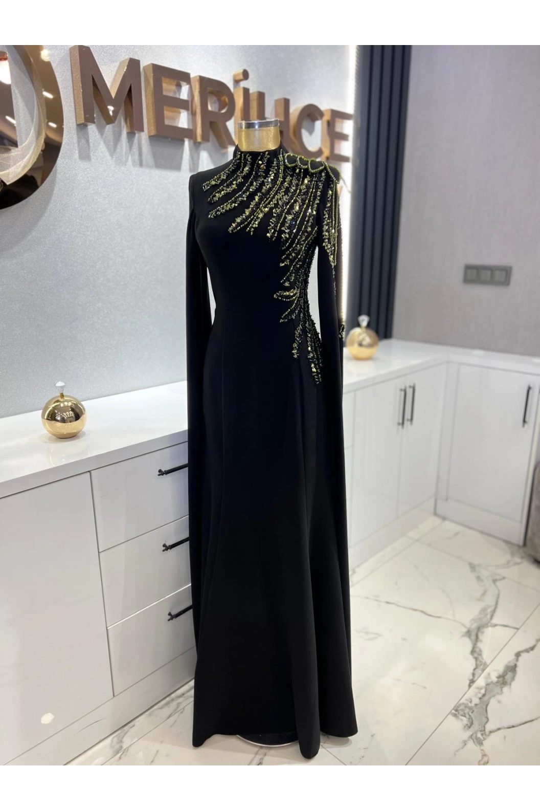 GAMZE ÖZKUL-SALKIM ABİYE YEŞİL