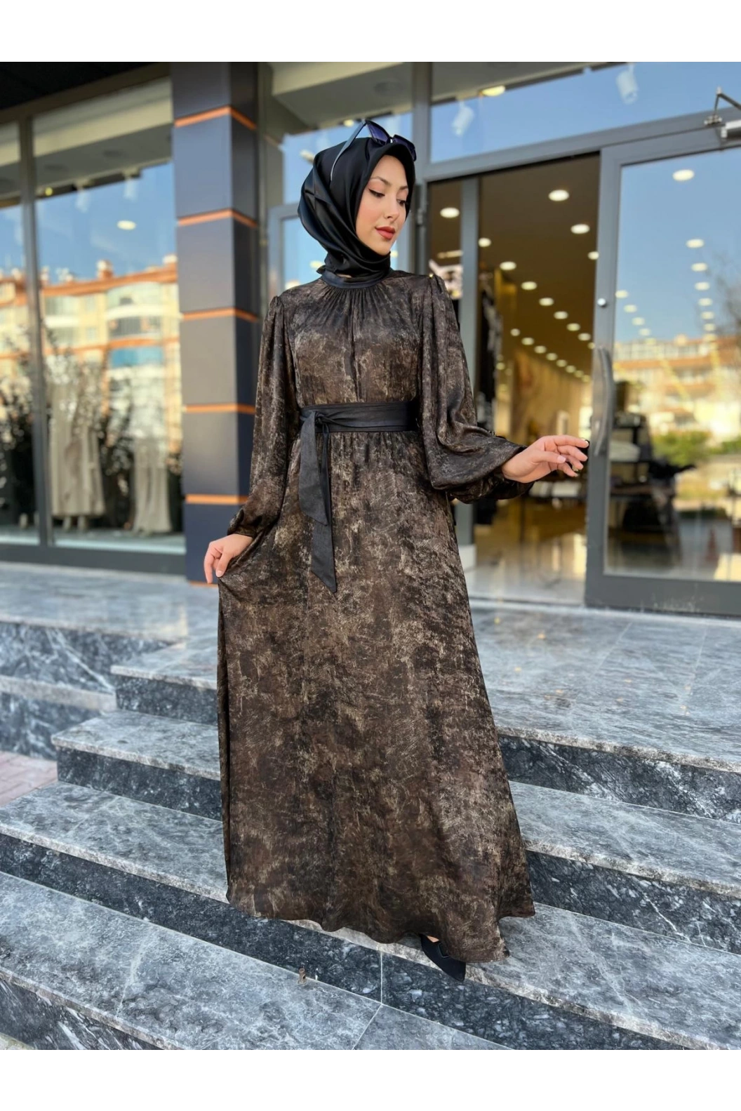 GAZELLA-KLOŞ ELBİSE GOLD