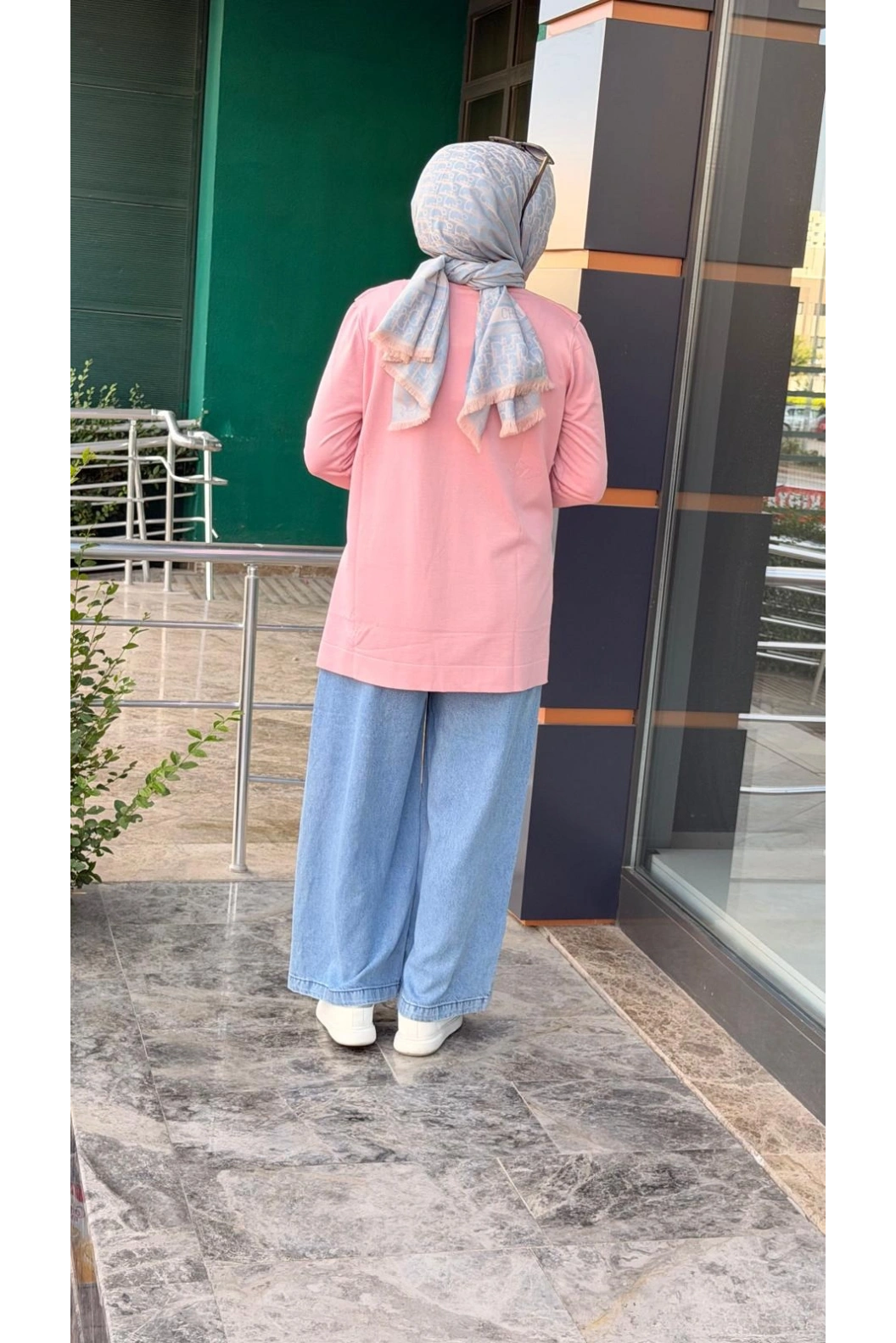 MAGAZİN-VOLANLI TRİKO PEMBE