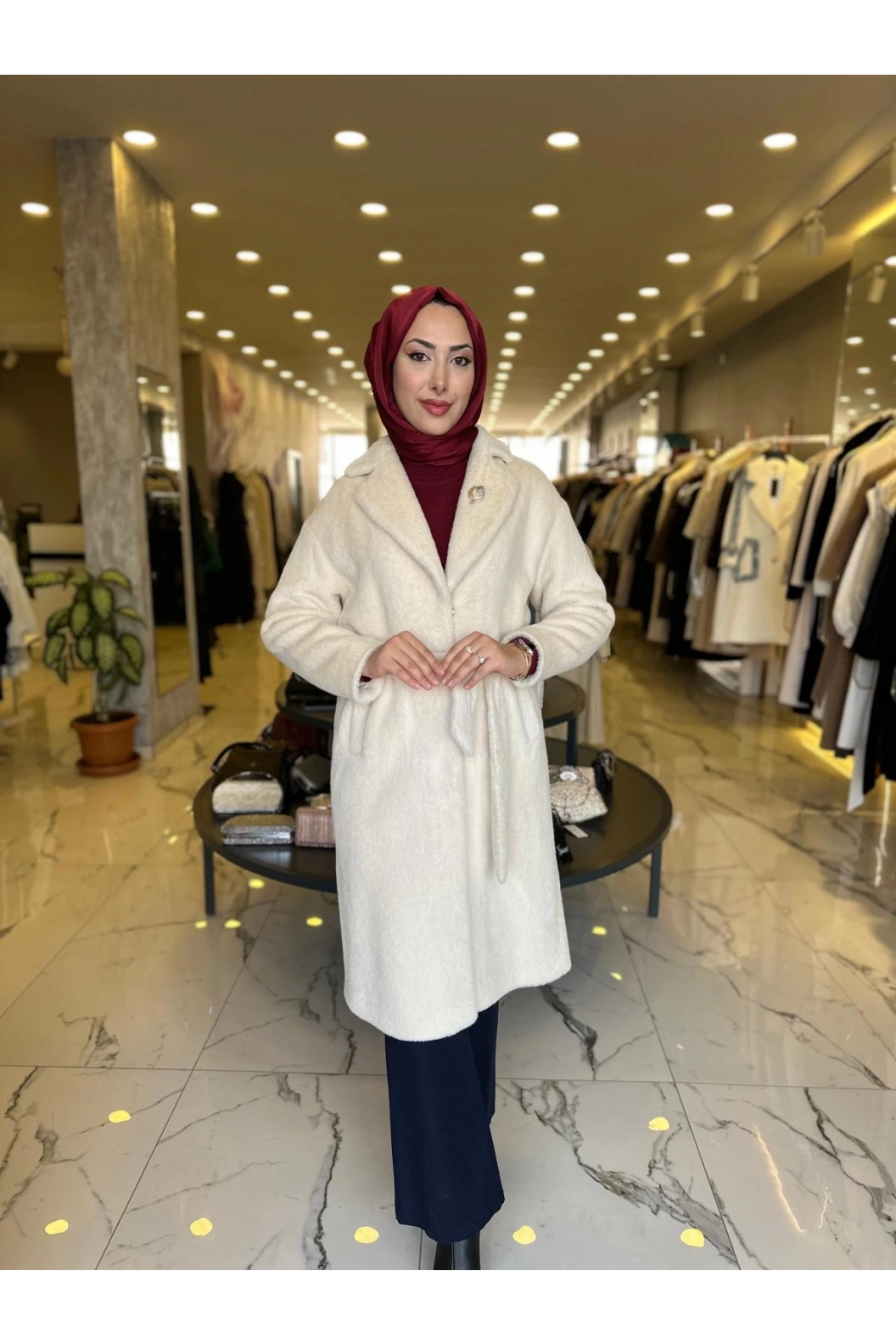 MATEKS-ANGORA KABAN BEJ