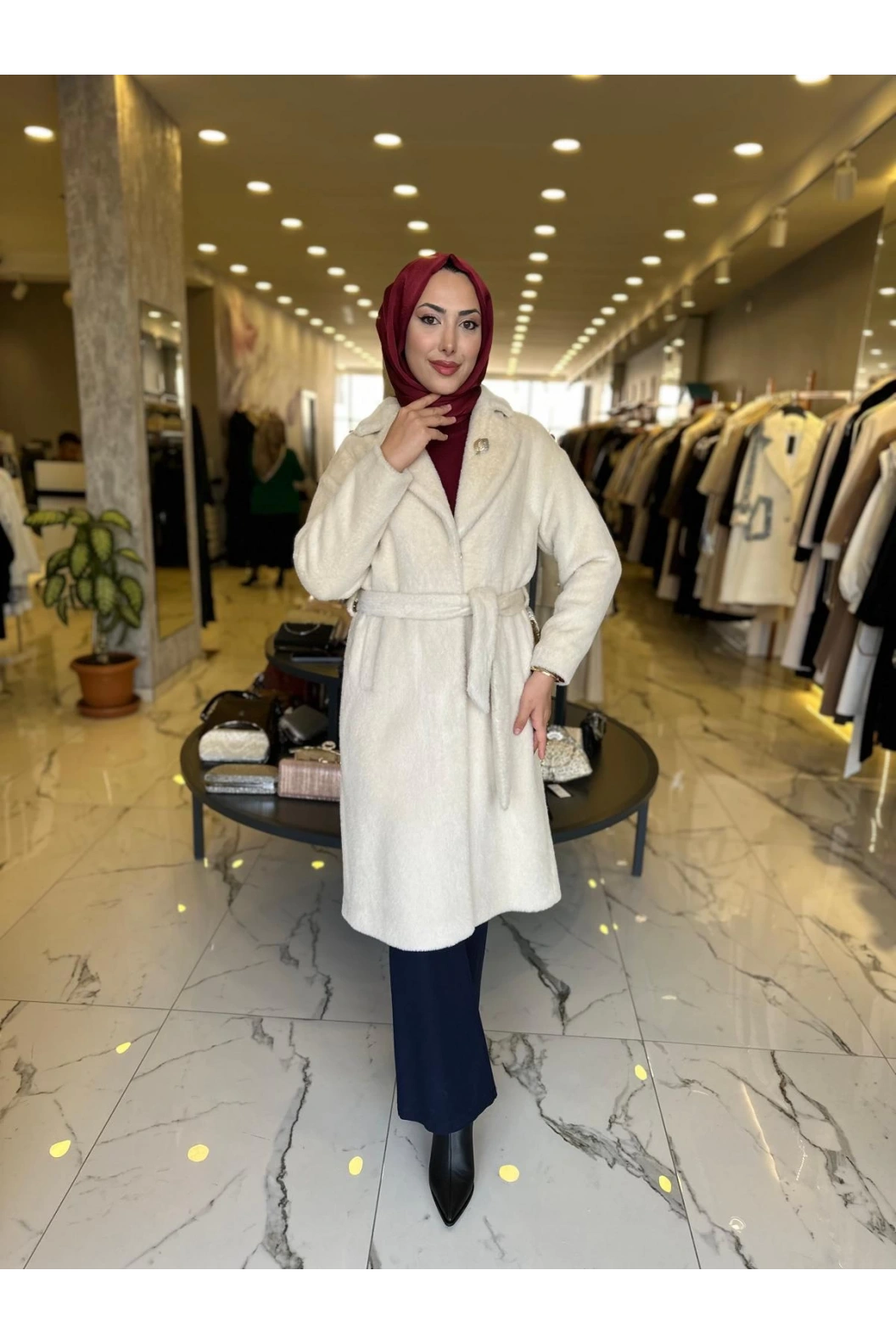 MATEKS-ANGORA KABAN BEJ