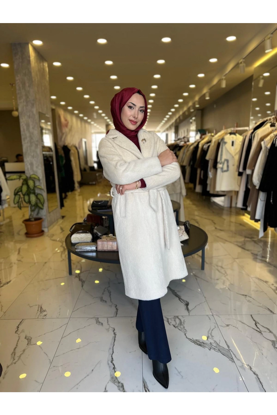 MATEKS-ANGORA KABAN BEJ