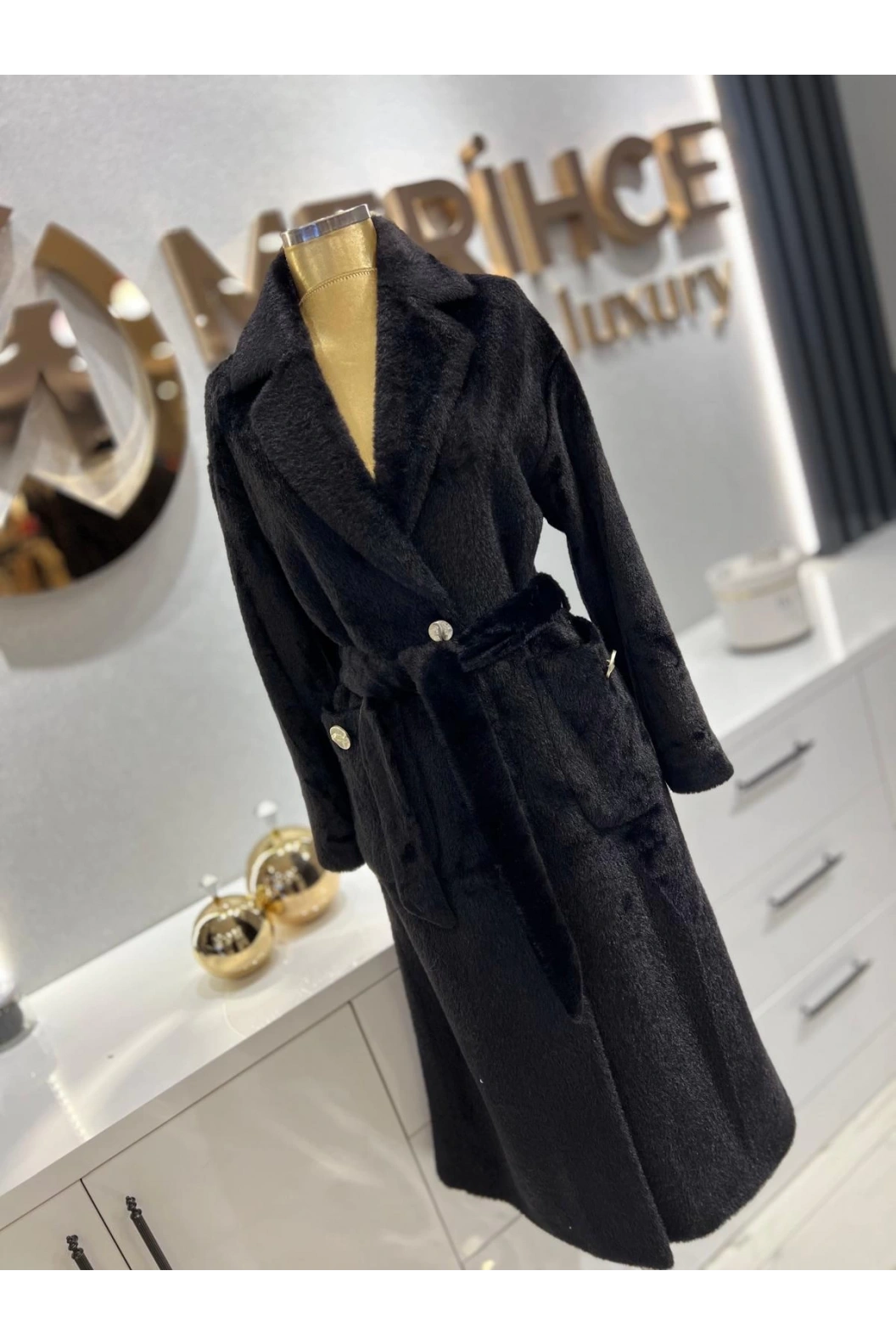 MATEKS ANGORA KABAN SİYAH